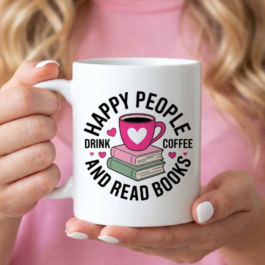 Mug Funny Book Lover Coffee Addict Reading Nerd