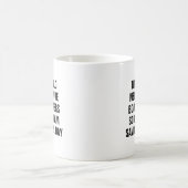 Mug Funny Bookkeeper Saving The Day Booking (Centre)