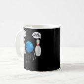 Mug Funny Bowling - Cadeau Pour Bowlers (Devant gauche)