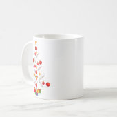 Mug Funny Bowling Christmas Tree Lights Xmas For Men W (Devant gauche)