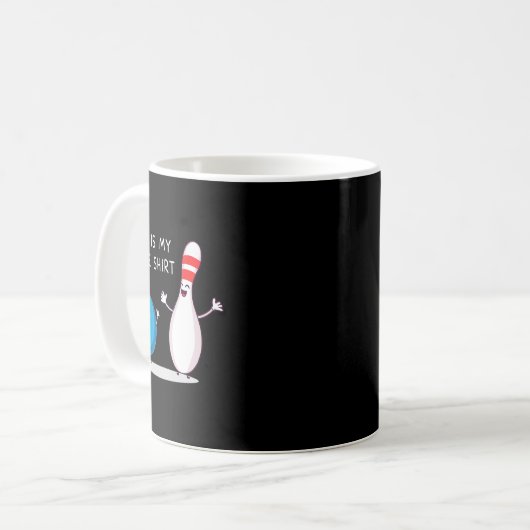 Mug Funny Bowling Cute Bowling Ll And Pin This Is My S (Devant gauche)