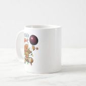 Mug Funny Bowling Gingerbread Cookie Lights Oh Snap Gi (Devant gauche)