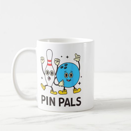 Mug Funny Bowling N Pals Bowl Bowler Bowling Lover  (Gauche)