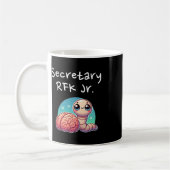 Mug Funny Brain Worm Secretary Rfk Jr.  (Gauche)