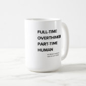 Mug Funny Breaking News (Devant droit)