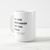 Mug Funny Breaking News (Devant gauche)