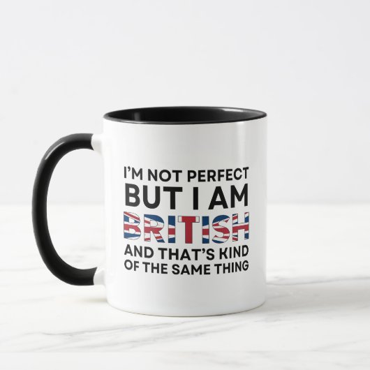 Mug Funny British (Gauche)