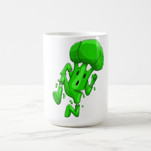 Mug Funny Broccoli Cartoon (Centre)