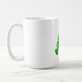 Mug Funny Broccoli Cartoon (Gauche)