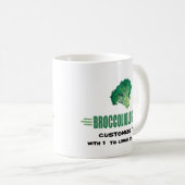 Mug Funny Brocoli (Devant droit)