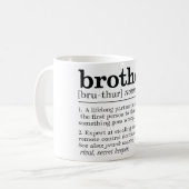 Mug Funny Brother Définition (Devant gauche)