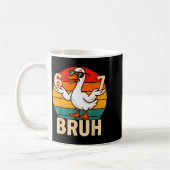 Mug Funny Bruh Retro Duck 6 7 Meme Kids Teen Boys  (Gauche)