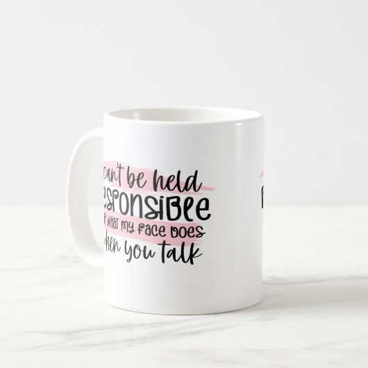 Mug Funny Bureau Sarcastique (Devant gauche)