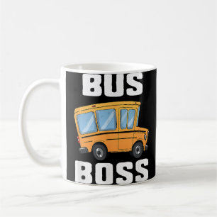 Mug Funny Bus Boss School Bus Driver