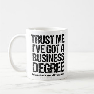 Mug Funny Business School Graduation Collège sur mesu