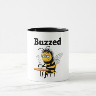 Mug Funny Buzzed Bee