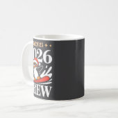 Mug Funny Bye 2025 2026 Crew New Year Friends Squad  (Devant gauche)