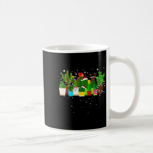 Mug Funny Cactus Christmas Tree  (Droite)