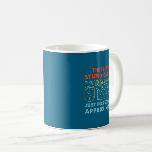 Mug Funny Calculus Teacher Math Lover Mathematics Sarc (Devant droit)
