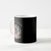 Mug Funny Camp Out 10e année Camping Bigfoot Alien C (Devant gauche)