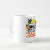 Mug Funny Camper Motorhome - Camping Caravan (Devant gauche)