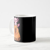 Mug Funny Capybara Axolotl Kawaii Kids Boys Girls Anim (Devant gauche)