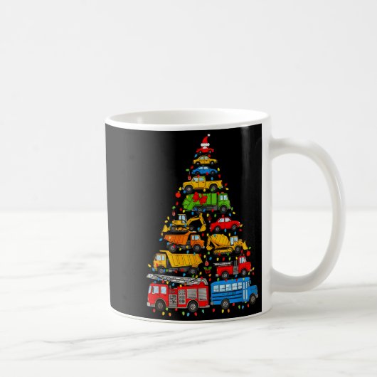 Mug Funny Car Christmas Tree Xmas Light Boys Kids Todd (Droite)