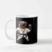Mug Funny Carlin Doing Karate Martial Arts (Gauche)