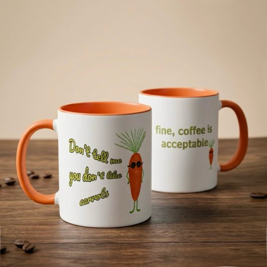 Mug Funny carrot