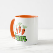 Mug Funny carrots (Devant gauche)