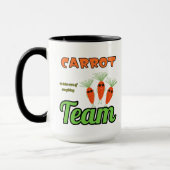 Mug Funny carrots team (Gauche)
