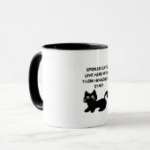 Mug Funny Cat (Devant gauche)