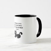 Mug Funny Cat (Devant droit)