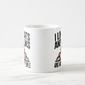 Mug Funny Cat Antisocial Kitty Introvert Book Lover (Centre)