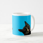 Mug Funny Cat Blank Ajouter Votre Devise Photo Design  (Devant droit)