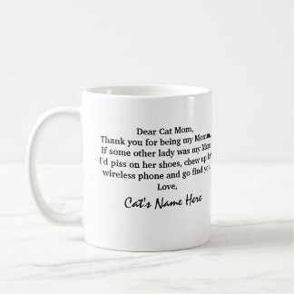 Mug Funny Cat cadeau de maman de chat