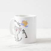 Mug Funny Cat Morning Brew Cup (Devant gauche)