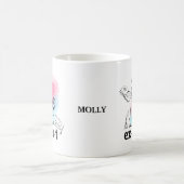 Mug Funny Cat Play on Words Nom de l'expéditeur (Centre)