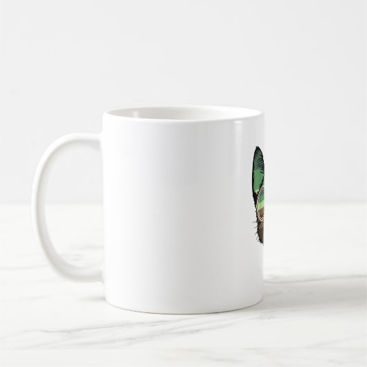 Mug Funny Cat rétro (Gauche)