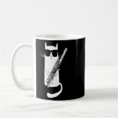 Mug Funny Cat Wearing (Gauche)