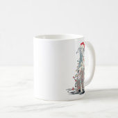 Mug Funny Catahoula Leopard Dog Christmas Graphics Lig (Devant droit)