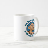 Mug Funny Caveman (Devant droit)