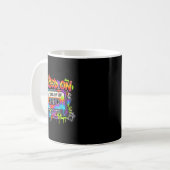Mug Funny Cette Graffiti 80s 90s Raised On Old School  (Devant gauche)
