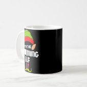 Mug Funny Charming Elf Matching Family Group Pj Christ (Devant gauche)