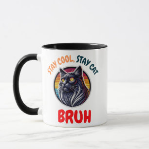 Mug Funny Chat Bruh Cool Chat Vibes Bruh