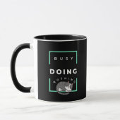 MUG FUNNY CHAT BUSY NE FAIT RIEN (Gauche)