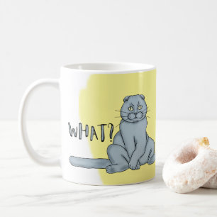 Mug Funny chat plié écossais