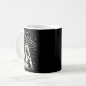 Mug Funny Chat Ufo Cute Kitty Espace Alien Aes (Devant gauche)