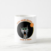 Mug Funny Chat Watching Total Solar Eclipse 2024 (Centre)