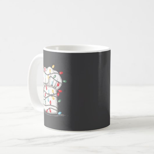 Mug Funny Chef Christmas Graphics Lights Lover Cook Co (Devant gauche)